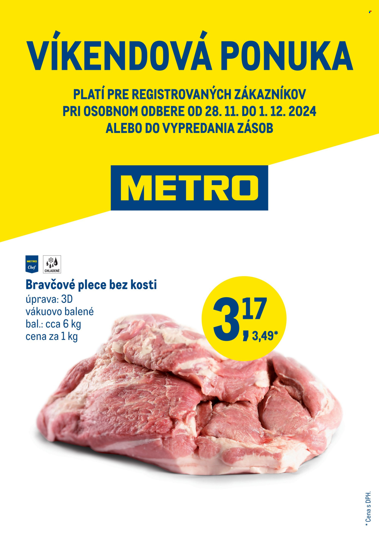 Leták Metro - 28.11.2024 - 1.12.2024. Strana 1