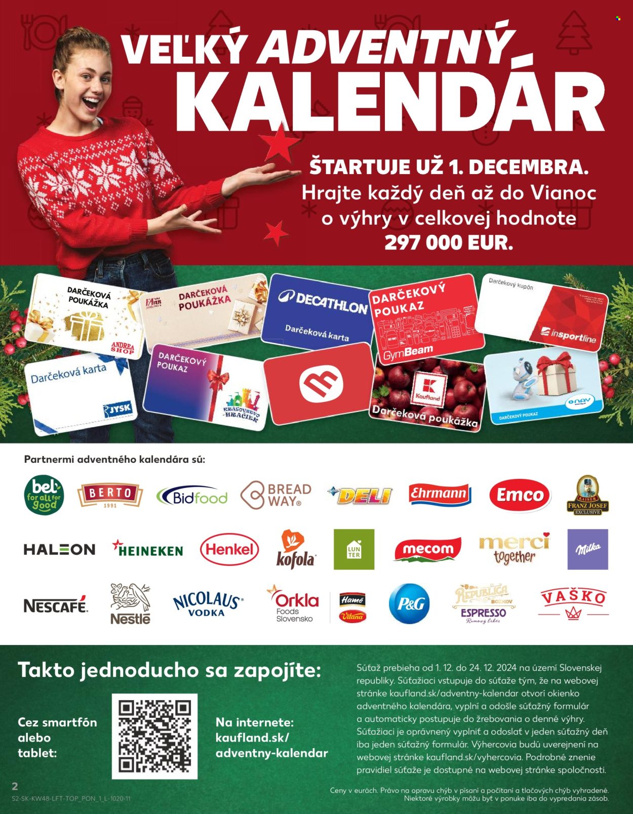 Leták Kaufland - 28.11.2024 - 4.12.2024. Strana 2