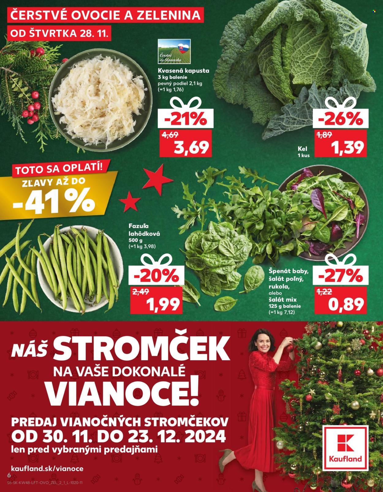 Leták Kaufland - 28.11.2024 - 4.12.2024. Strana 6