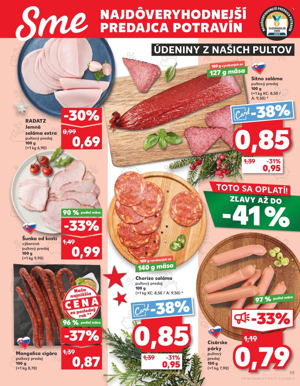 Leták Kaufland - 28.11.2024 - 4.12.2024. Strana 19