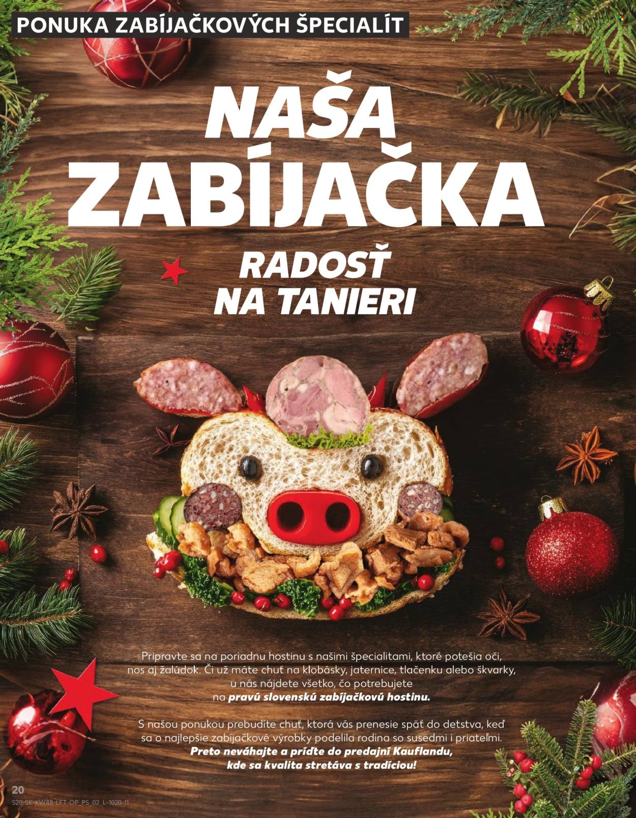 Leták Kaufland - 28.11.2024 - 4.12.2024. Strana 20