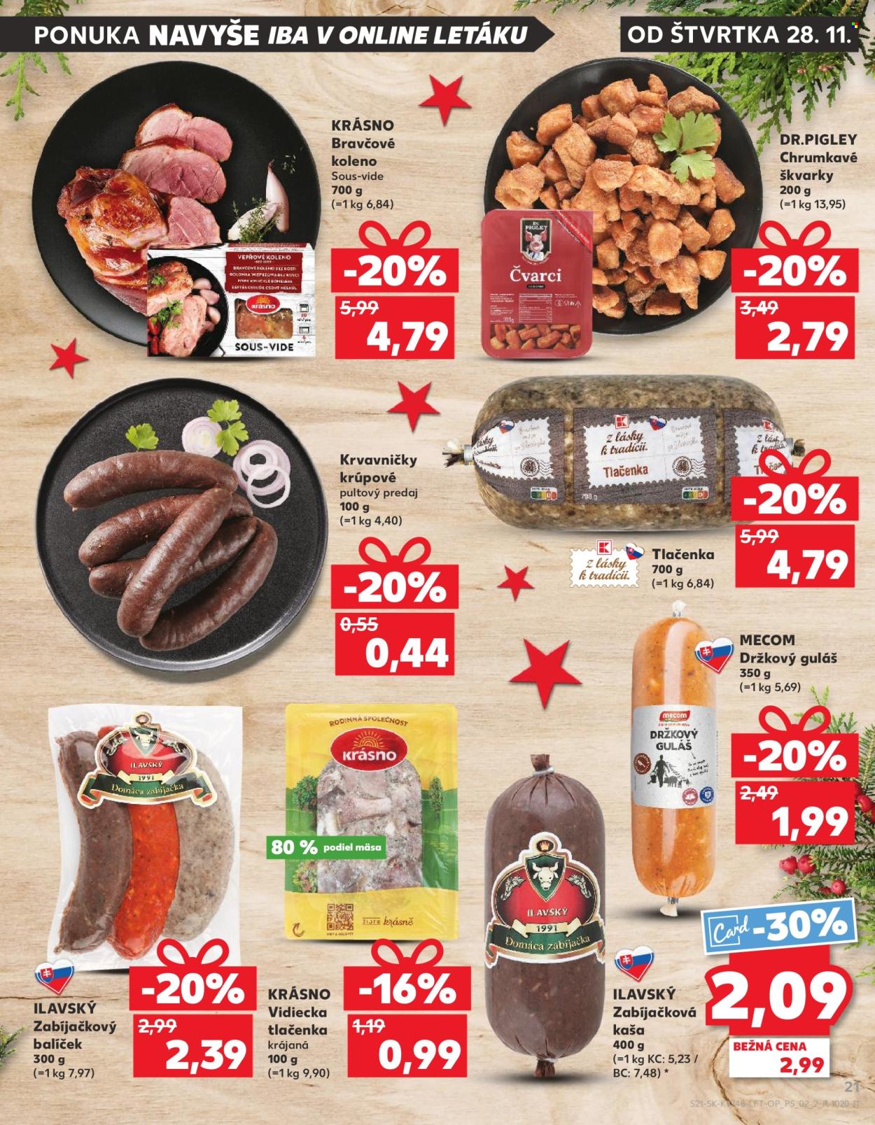 Leták Kaufland - 28.11.2024 - 4.12.2024. Strana 21