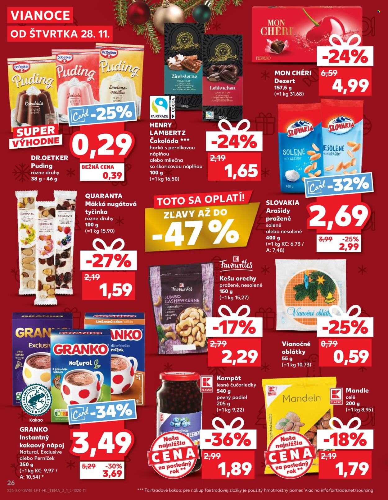 Leták Kaufland - 28.11.2024 - 4.12.2024. Strana 26