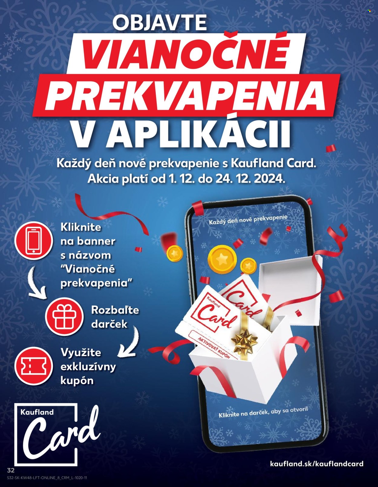 Leták Kaufland - 28.11.2024 - 4.12.2024. Strana 32