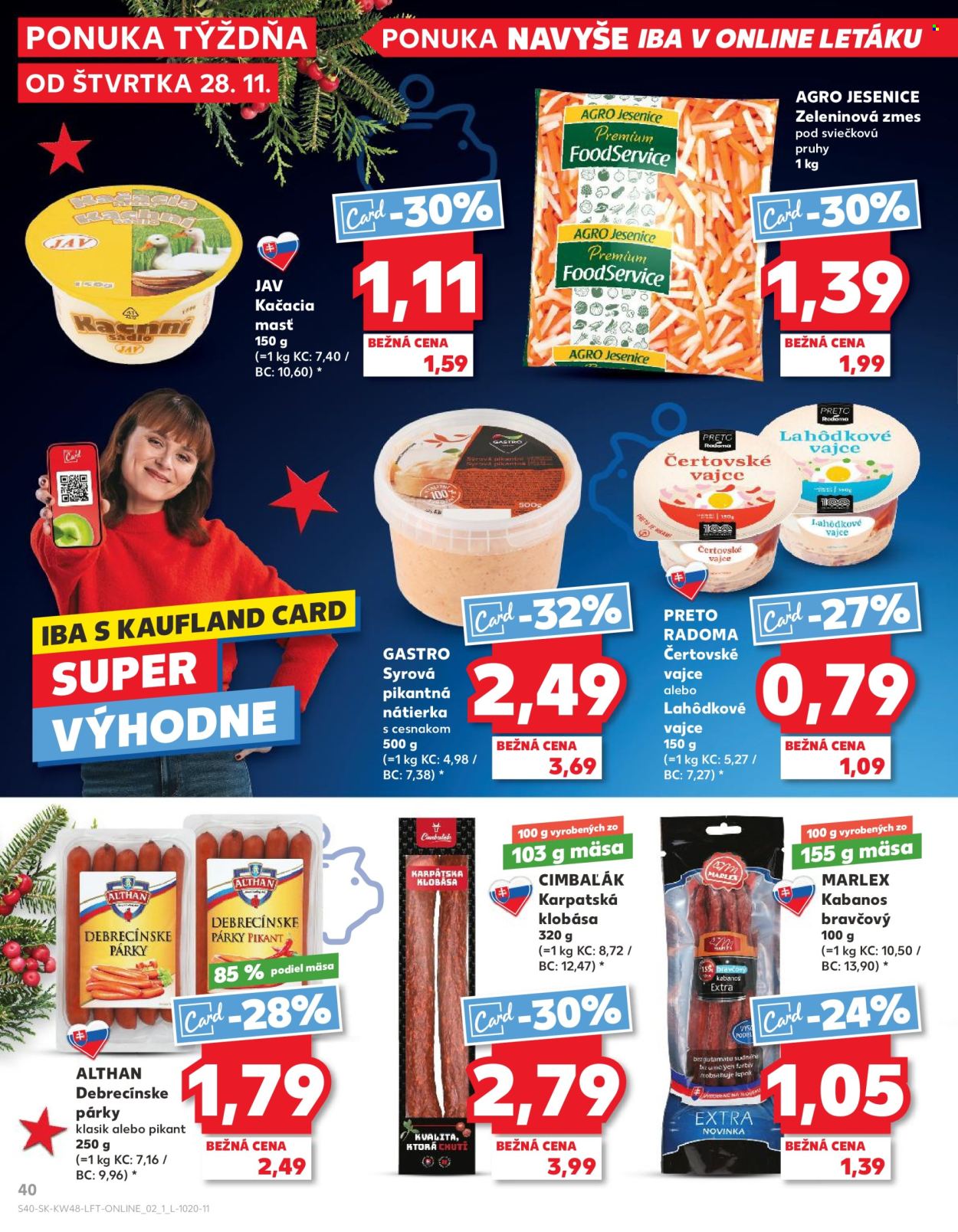 Leták Kaufland - 28.11.2024 - 4.12.2024. Strana 40