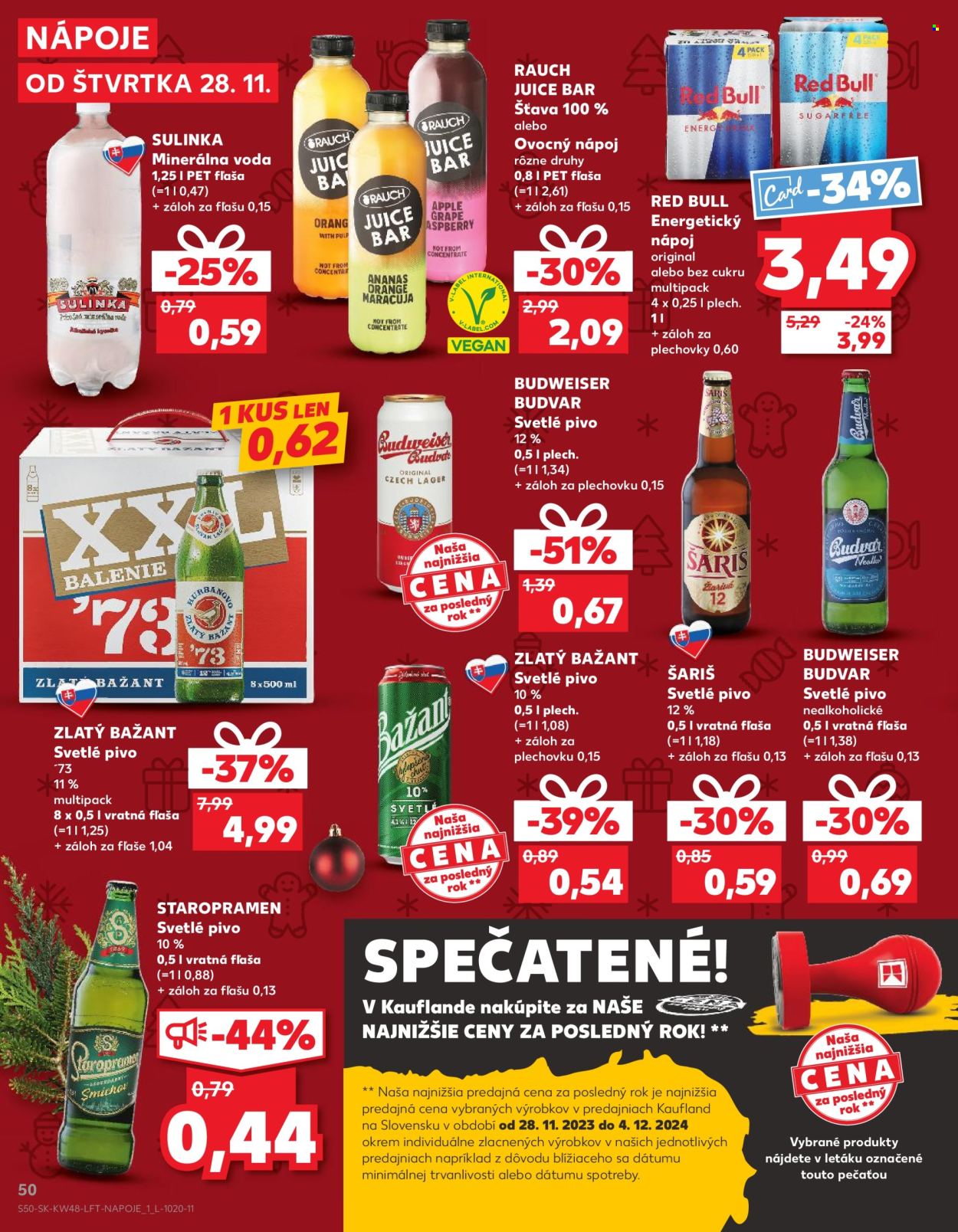 Leták Kaufland - 28.11.2024 - 4.12.2024. Strana 50