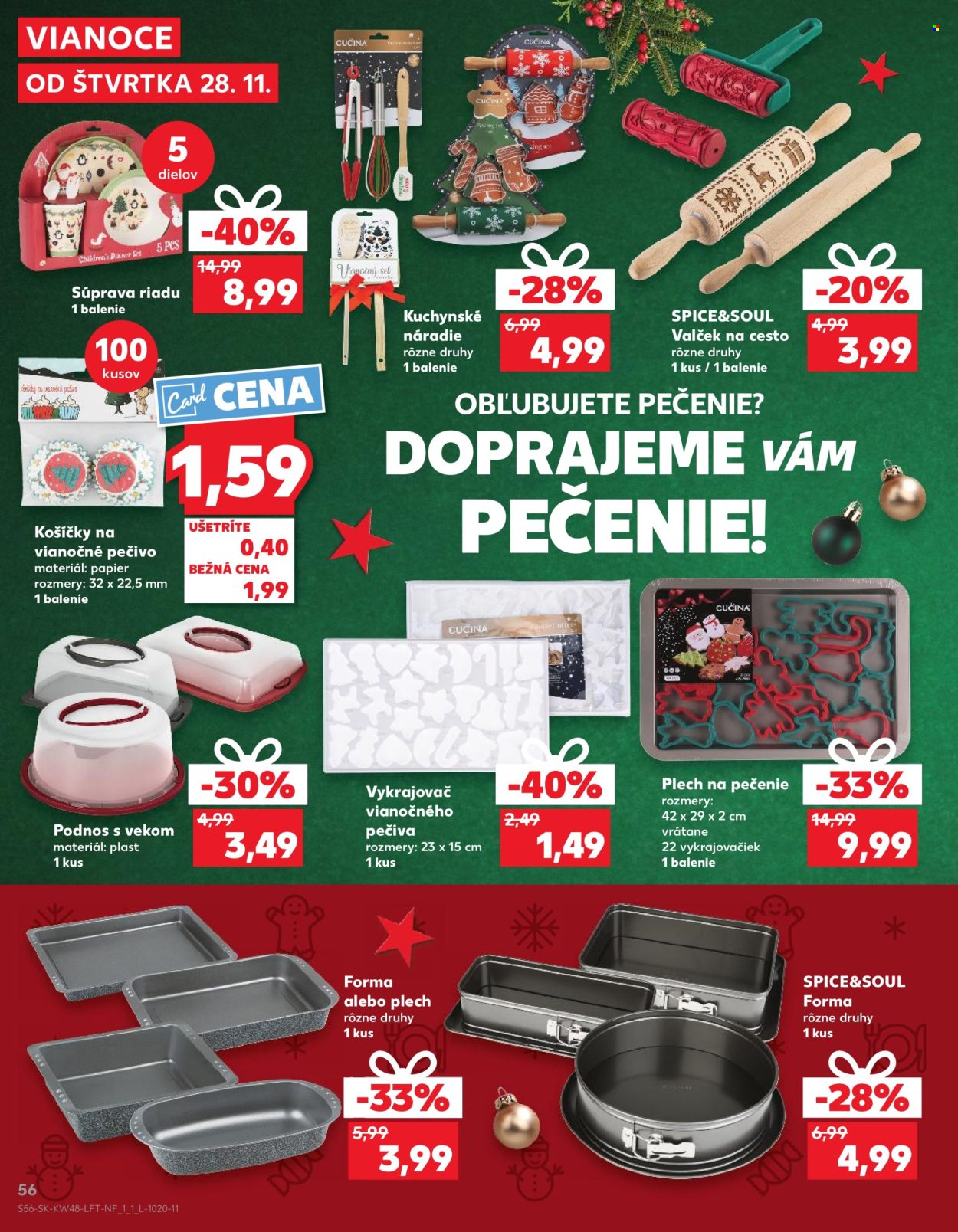 Leták Kaufland - 28.11.2024 - 4.12.2024. Strana 56