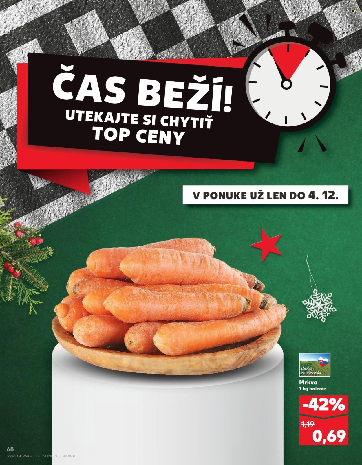 Leták Kaufland - 28.11.2024 - 4.12.2024. Strana 68