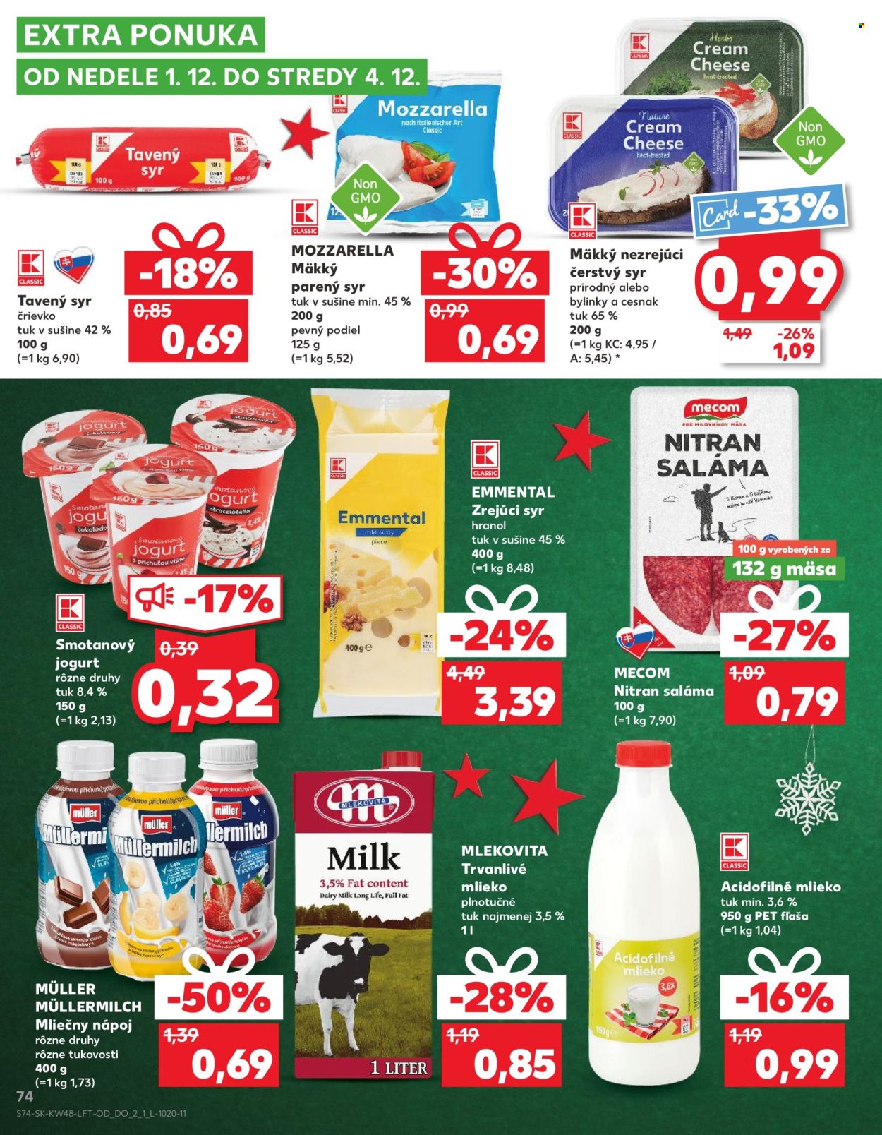 Leták Kaufland - 28.11.2024 - 4.12.2024. Strana 74