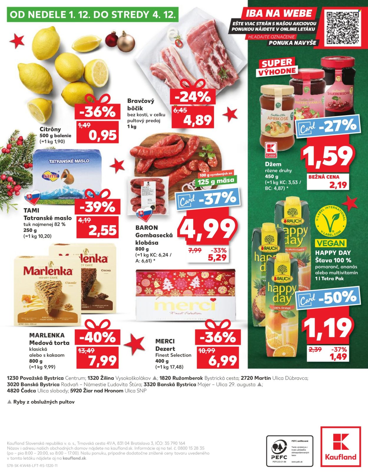 Leták Kaufland - 28.11.2024 - 4.12.2024. Strana 78