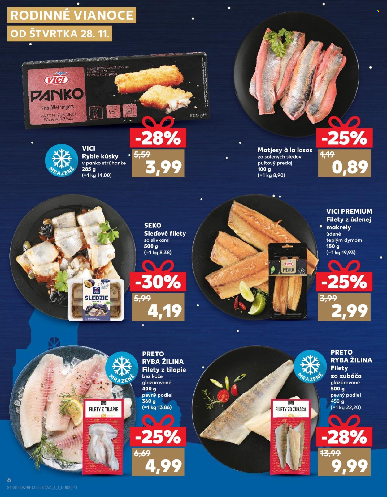 Leták Kaufland - 28.11.2024 - 24.12.2024. Strana 6