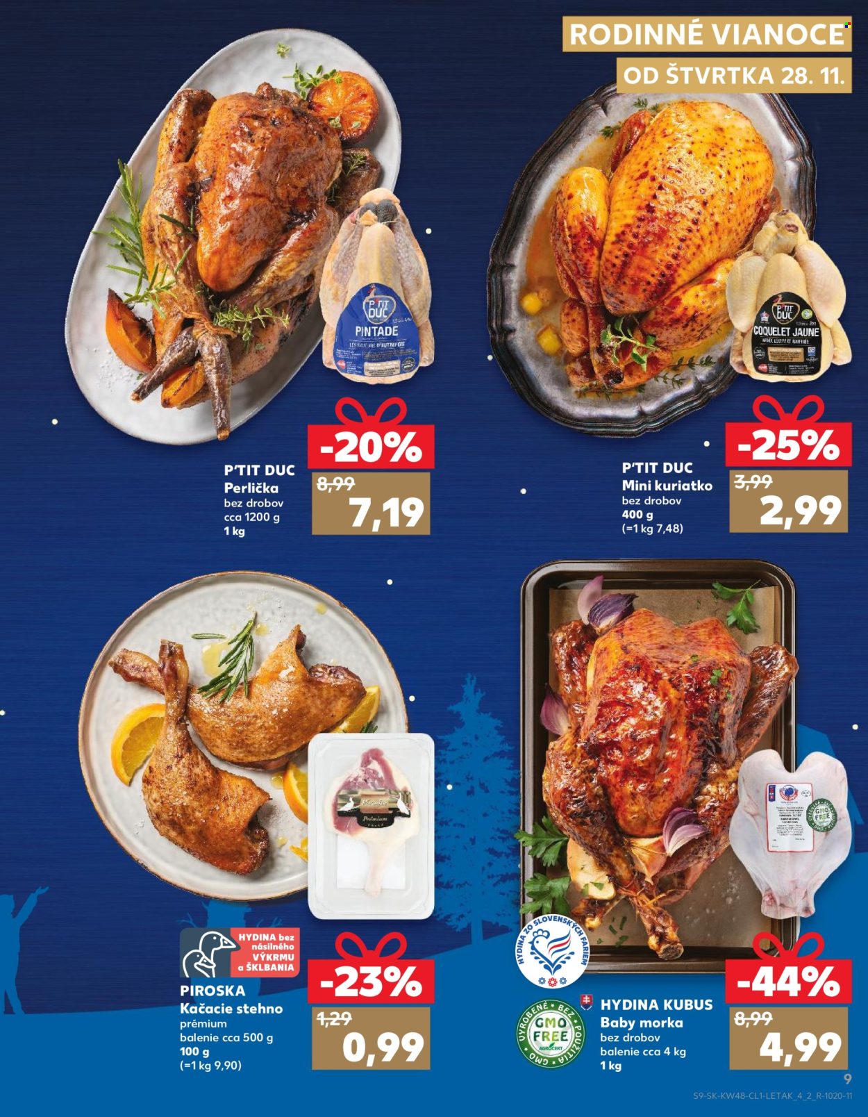 Leták Kaufland - 28.11.2024 - 24.12.2024. Strana 9