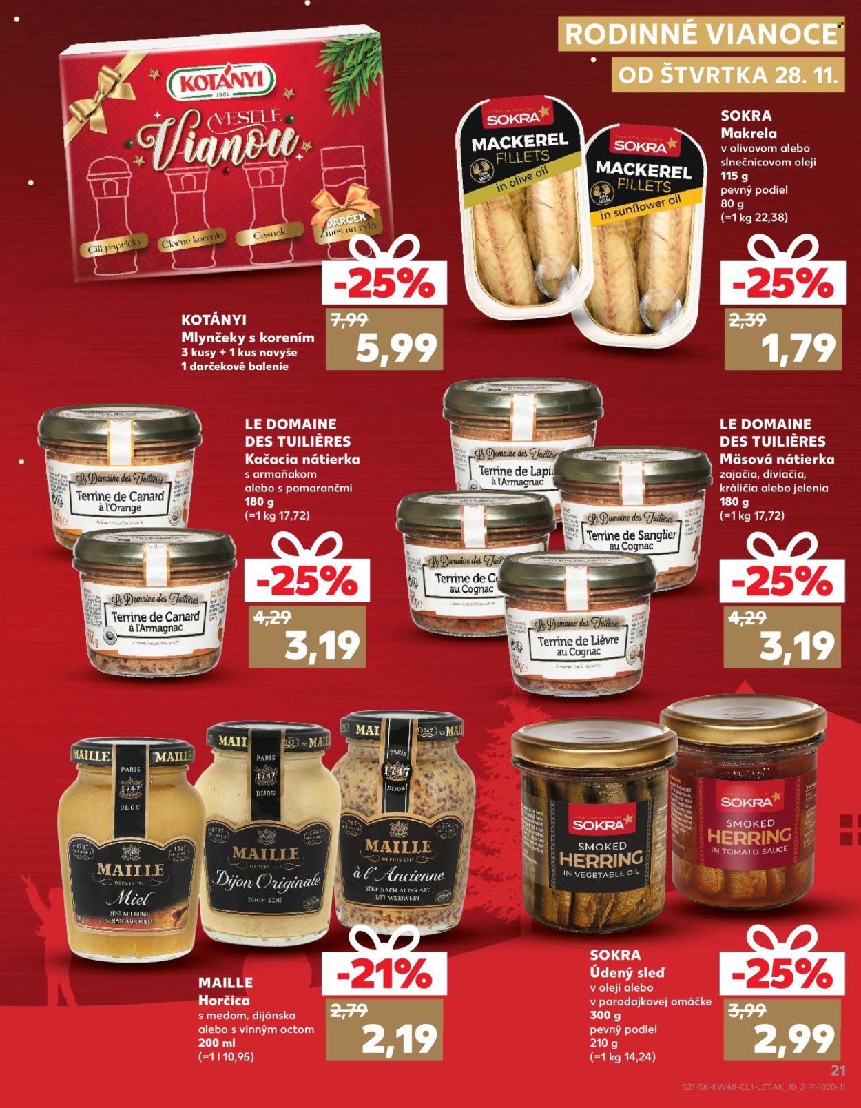Leták Kaufland - 28.11.2024 - 24.12.2024. Strana 21