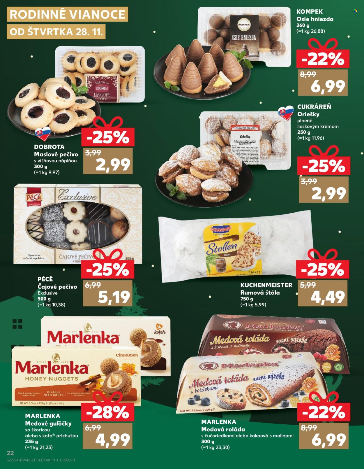 Leták Kaufland - 28.11.2024 - 24.12.2024. Strana 22
