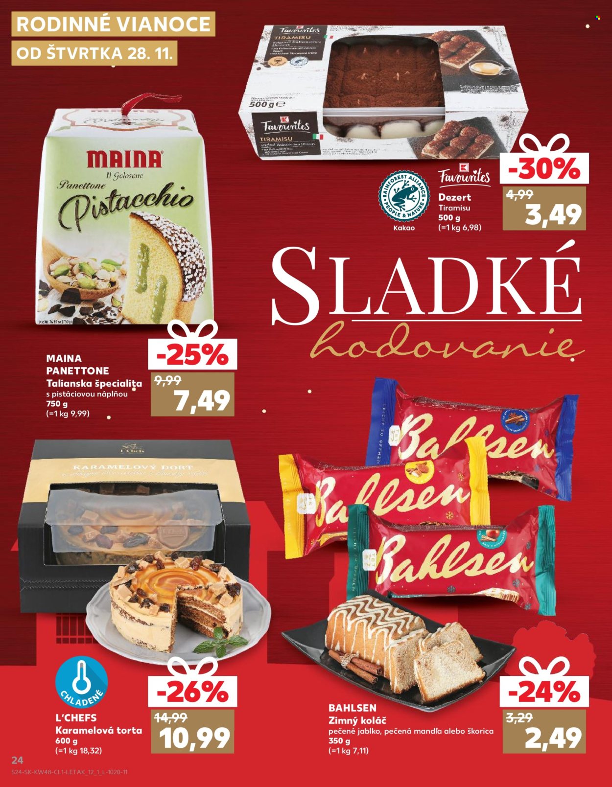 Leták Kaufland - 28.11.2024 - 24.12.2024. Strana 24