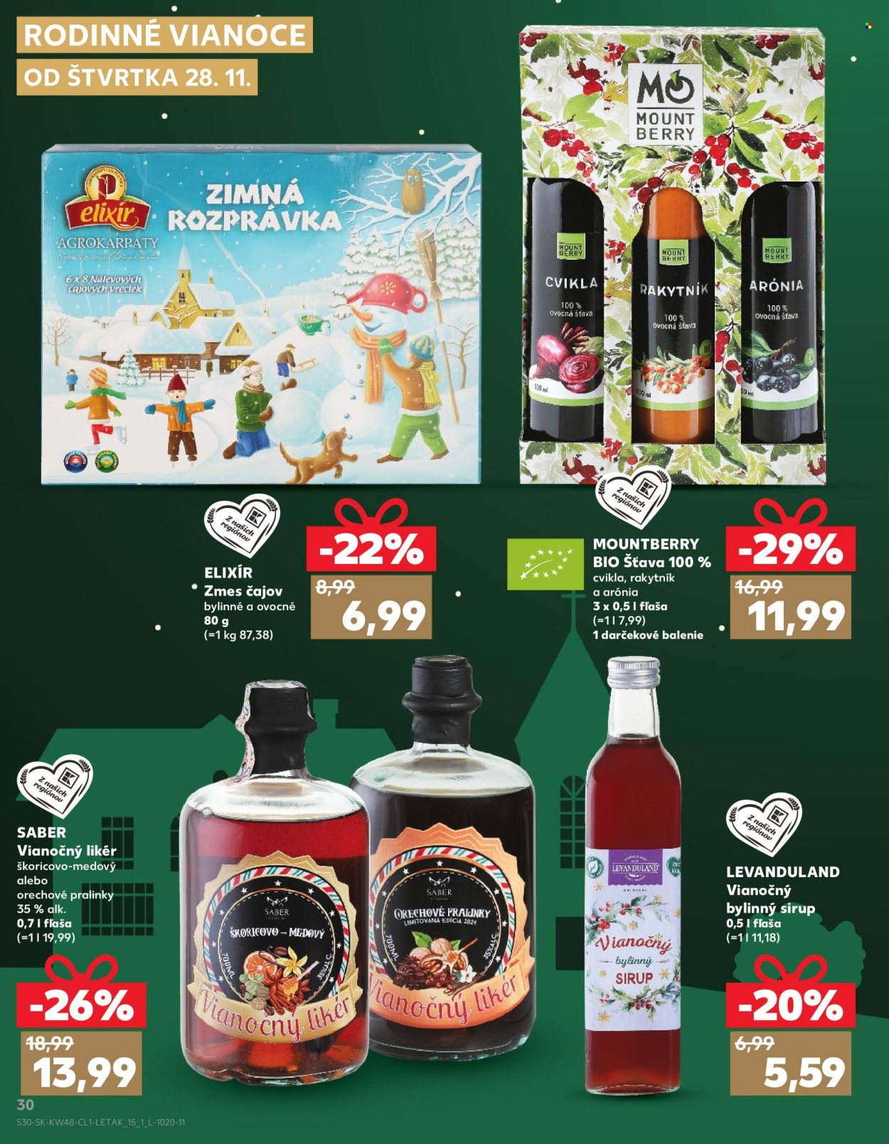 Leták Kaufland - 28.11.2024 - 24.12.2024. Strana 30