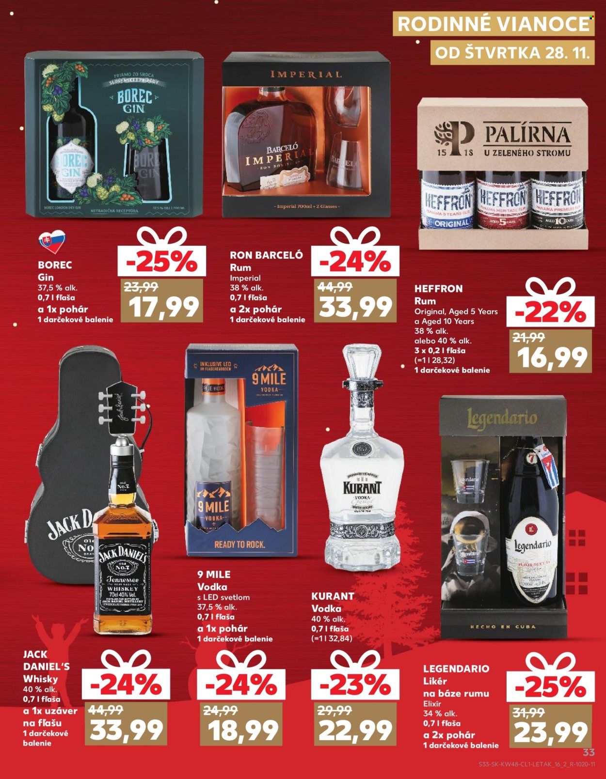Leták Kaufland - 28.11.2024 - 24.12.2024. Strana 33