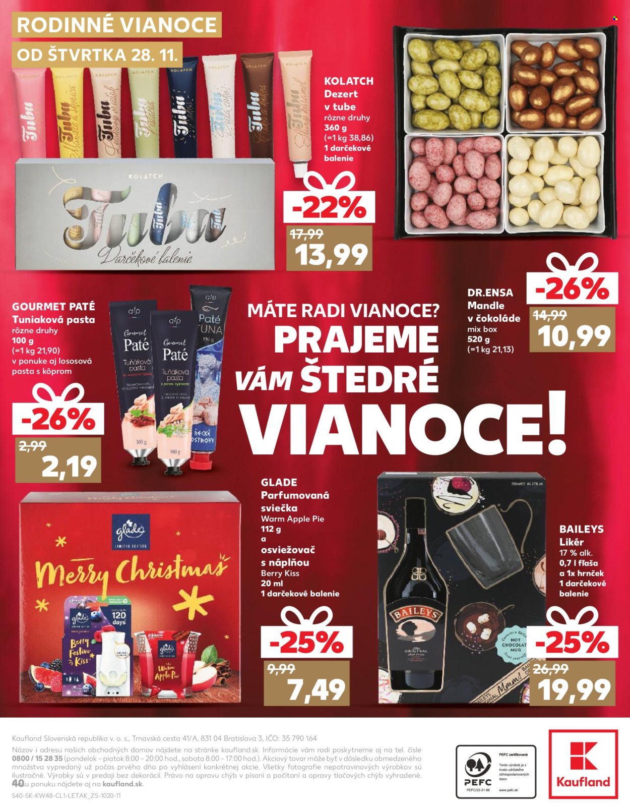 Leták Kaufland - 28.11.2024 - 24.12.2024. Strana 40