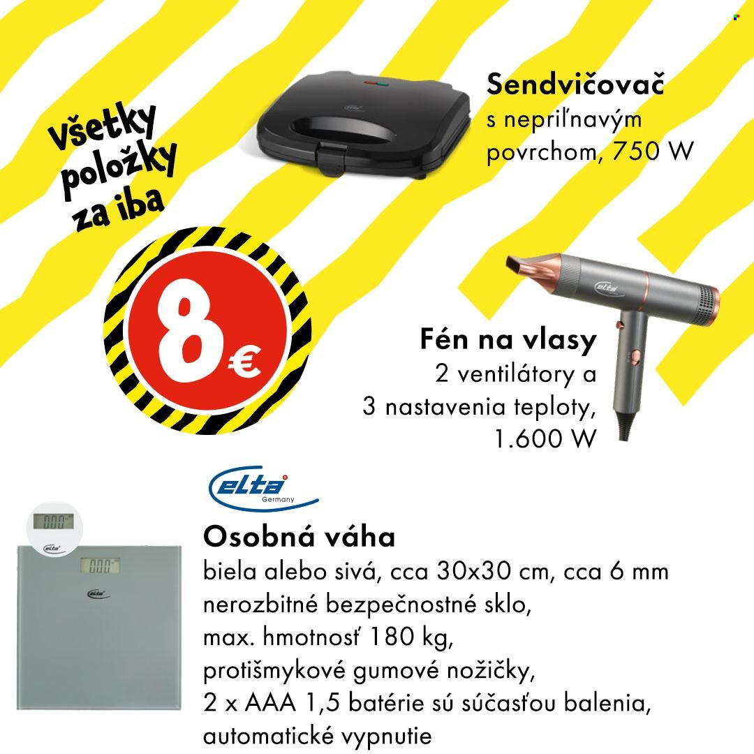 Leták TEDi. Strana 3