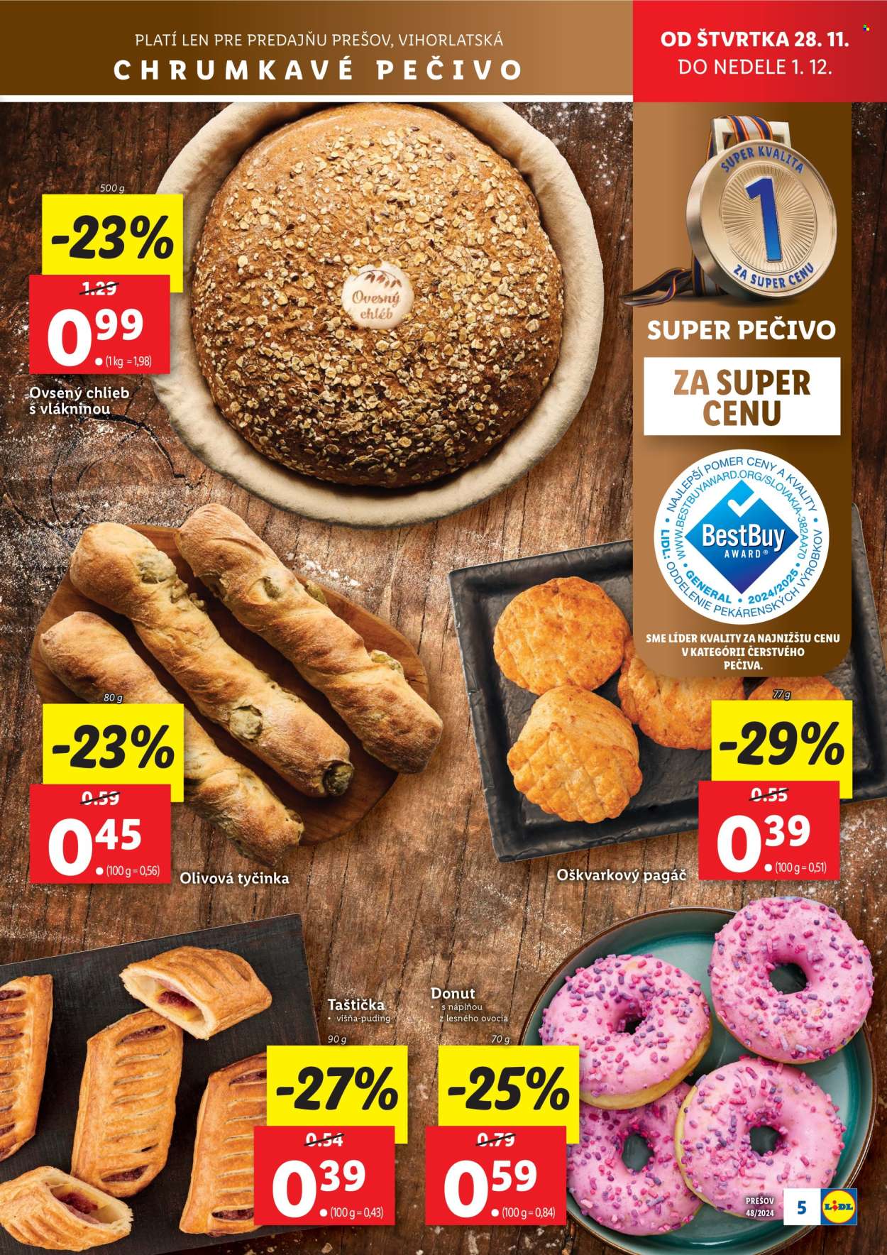 Leták Lidl - 28.11.2024 - 1.12.2024. Strana 5