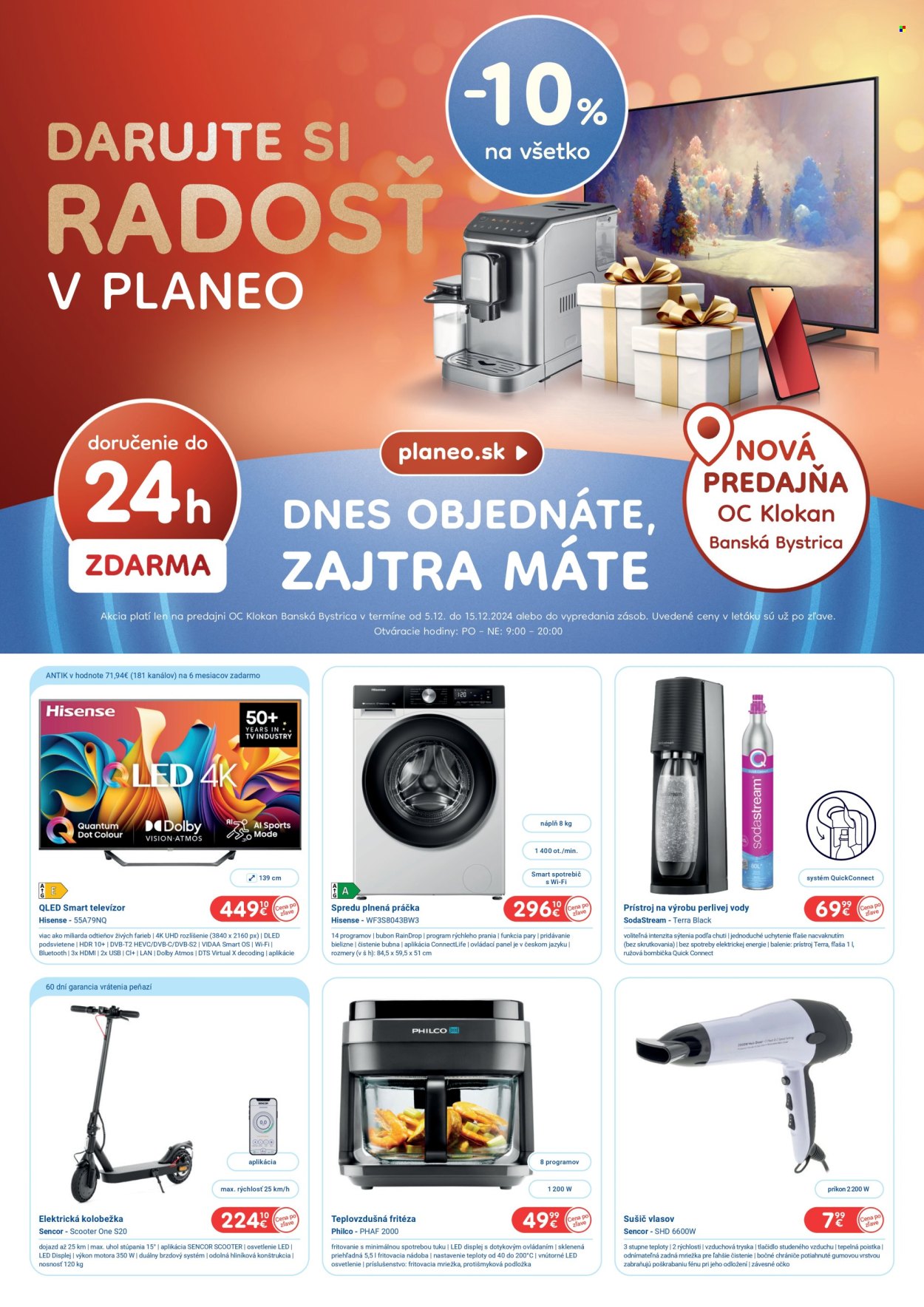 Leták PLANEO Elektro - 5.12.2024 - 15.12.2024. Strana 1