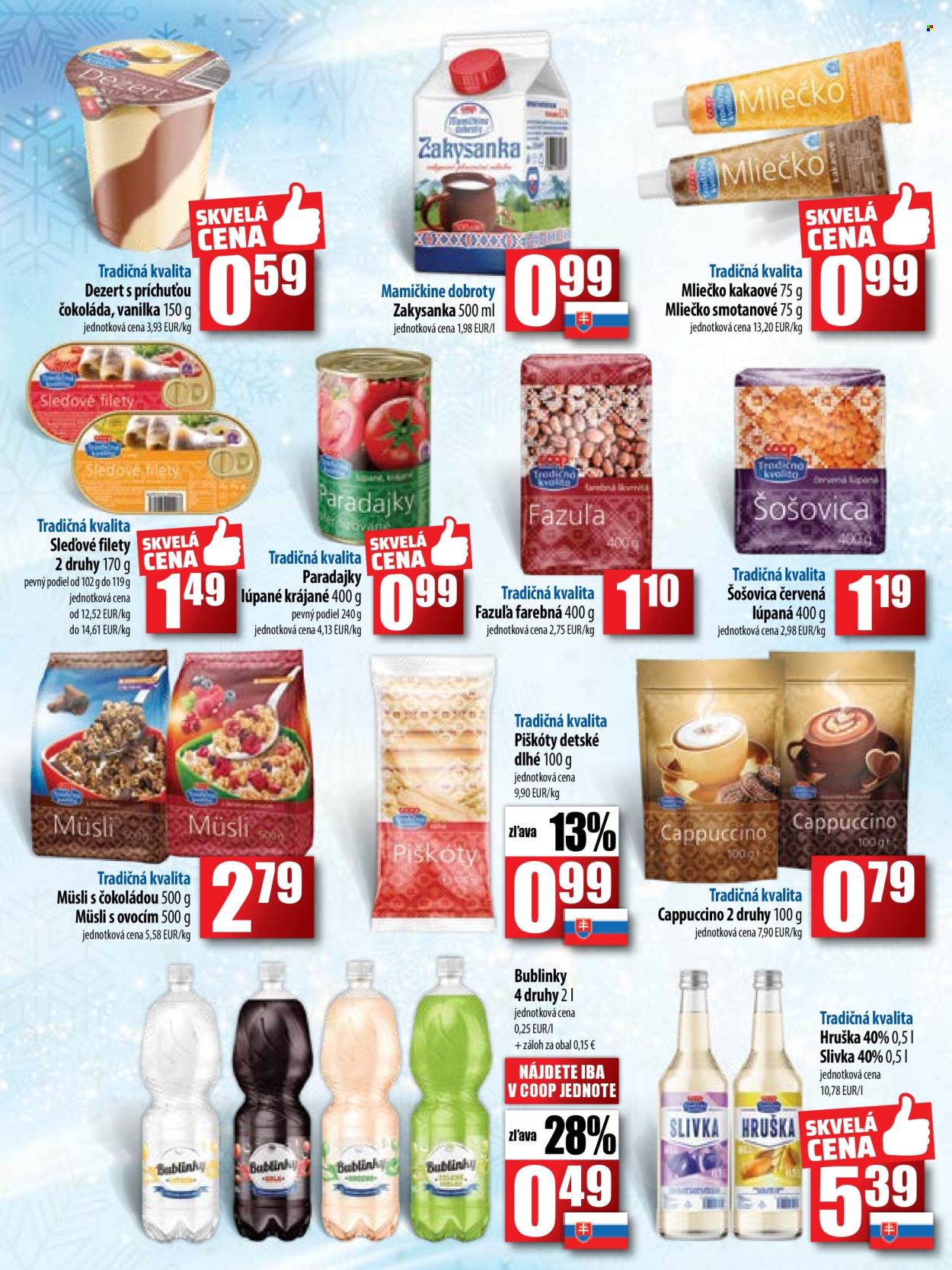 Leták COOP Jednota - 28.11.2024 - 11.12.2024. Strana 22