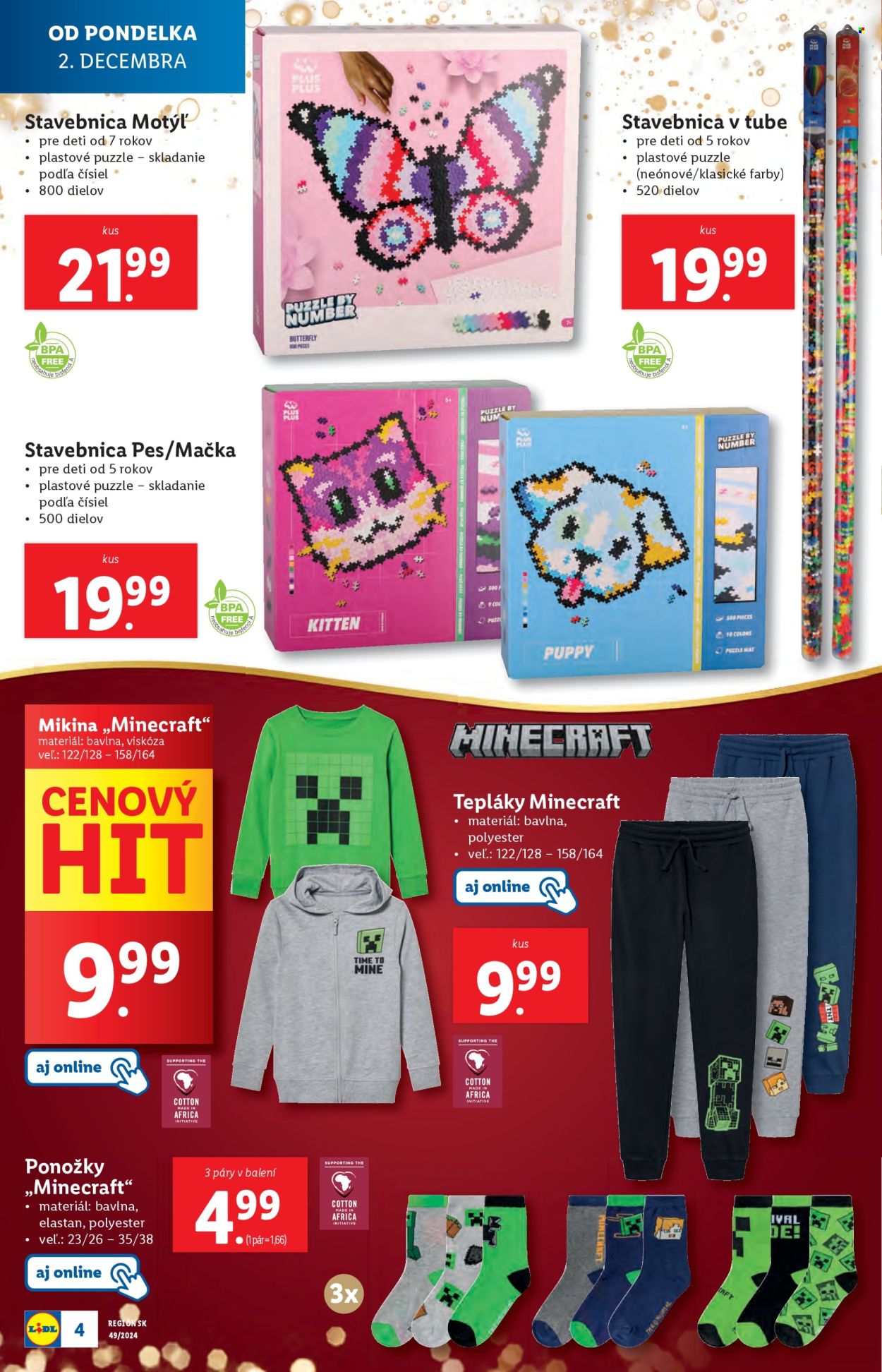 Leták Lidl - 2.12.2024 - 8.12.2024. Strana 4