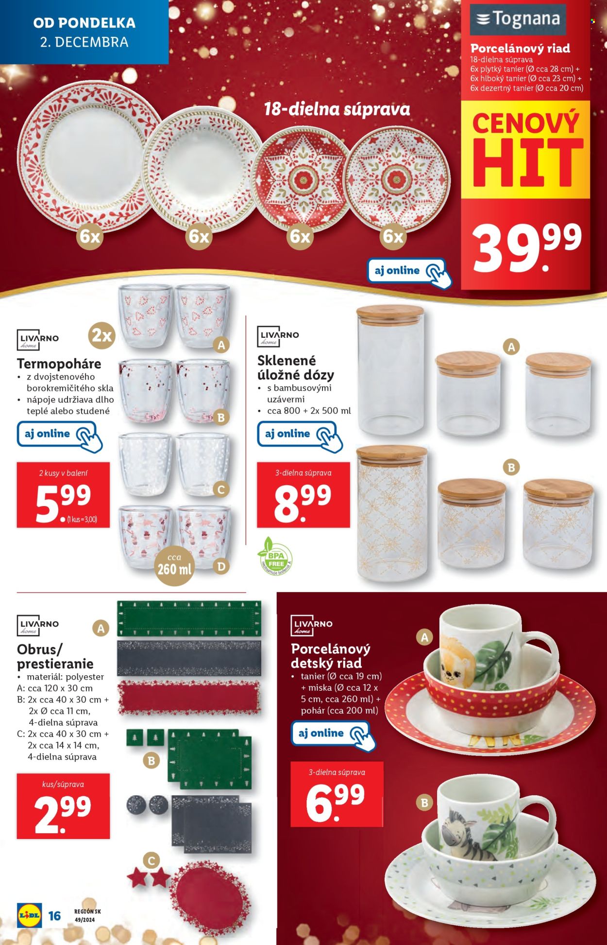 Leták Lidl - 2.12.2024 - 8.12.2024. Strana 16