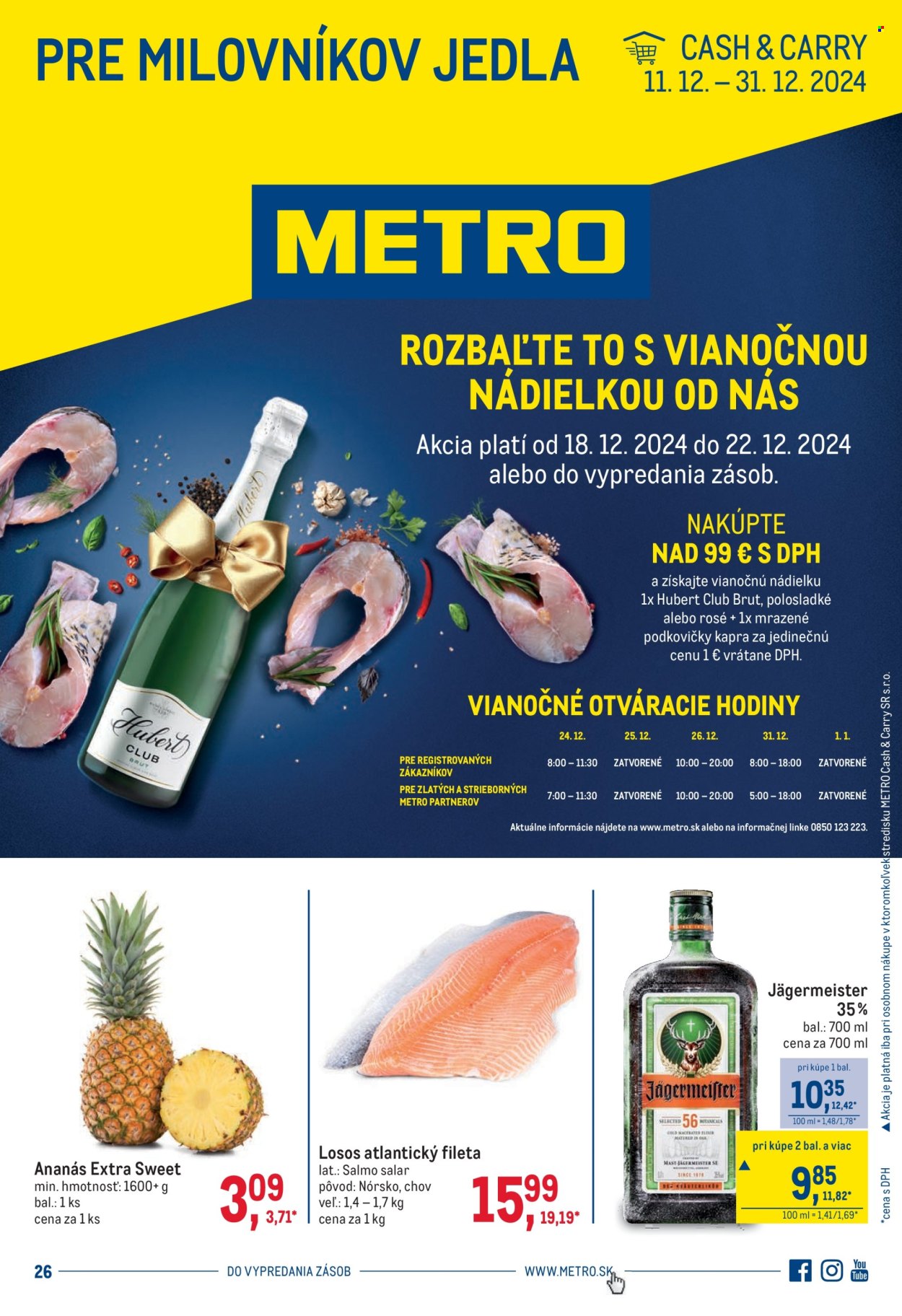 Leták Metro - 11.12.2024 - 31.12.2024. Strana 1