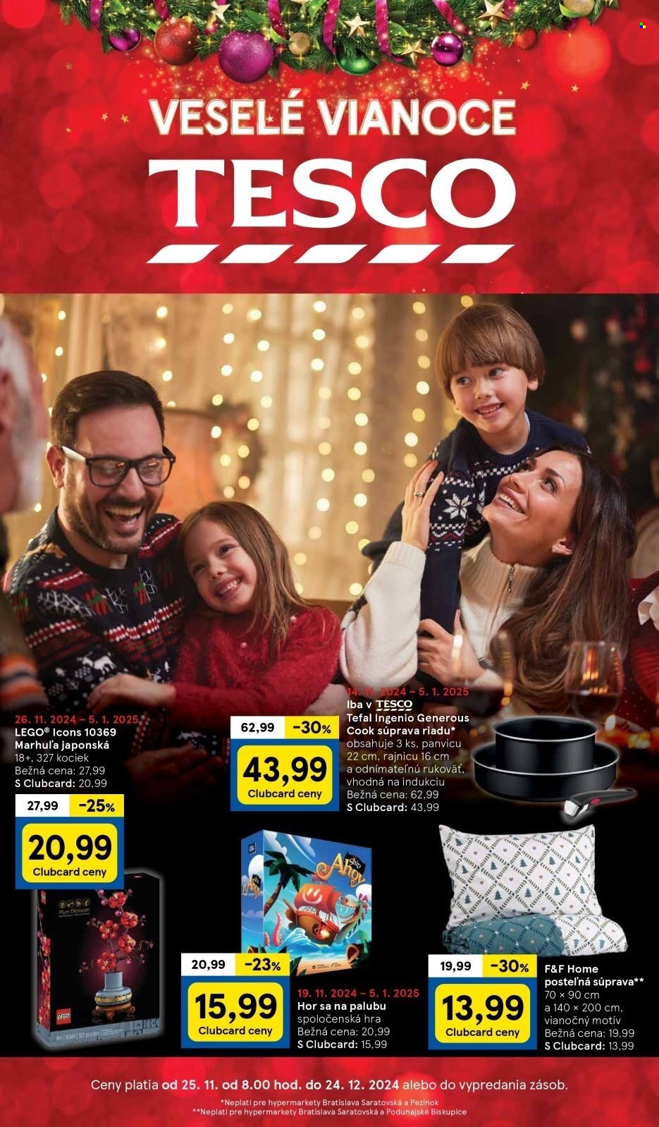 Leták TESCO hypermarket - 25.11.2024 - 24.12.2024. Strana 1