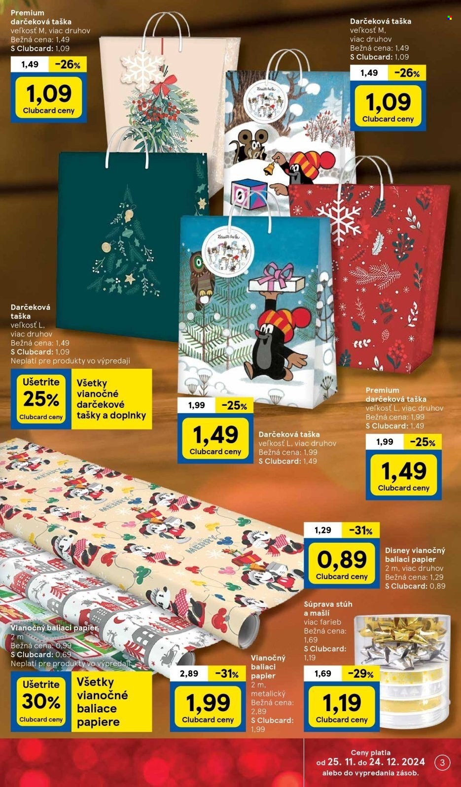 Leták TESCO hypermarket - 25.11.2024 - 24.12.2024. Strana 3