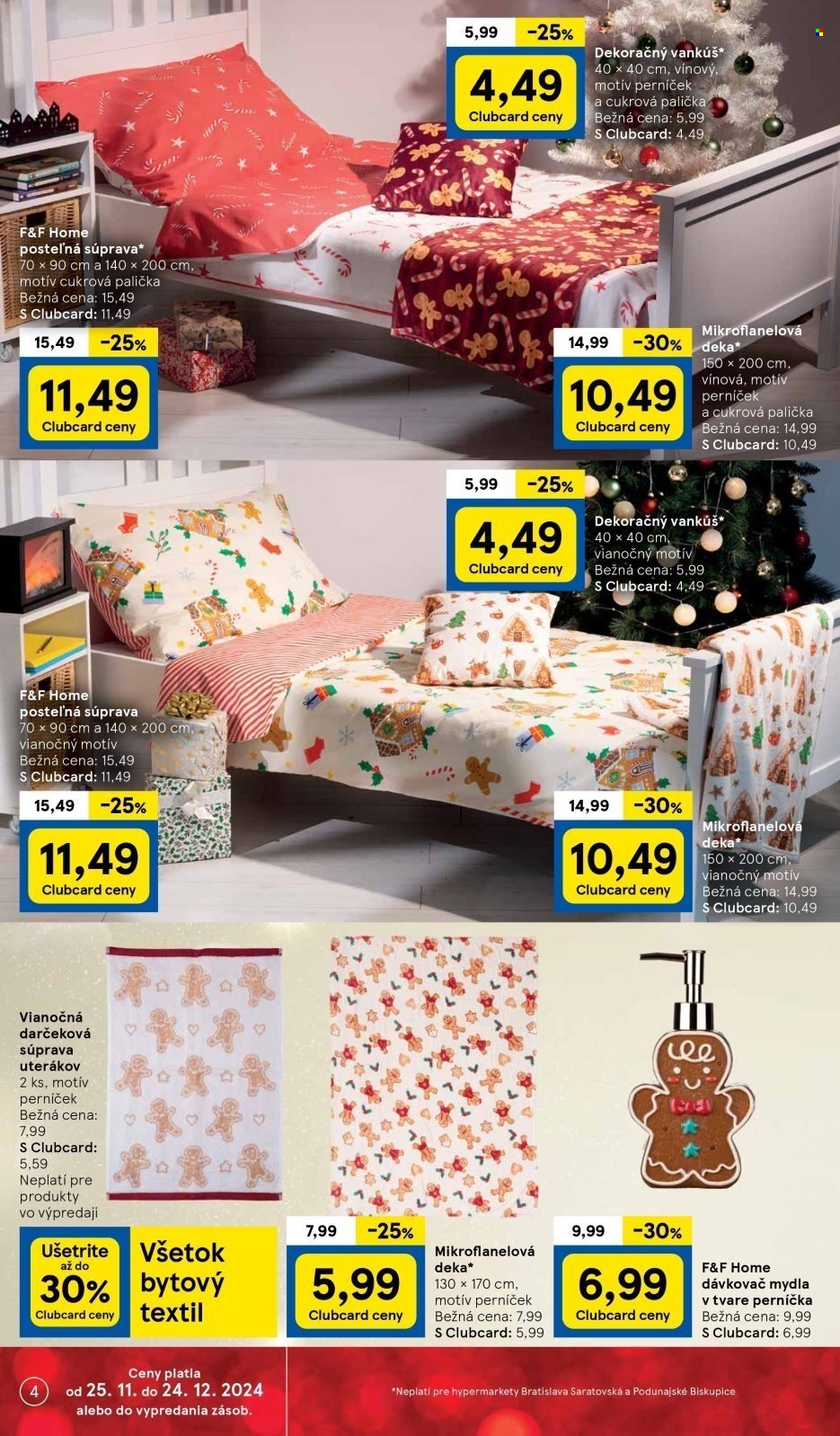 Leták TESCO hypermarket - 25.11.2024 - 24.12.2024. Strana 4