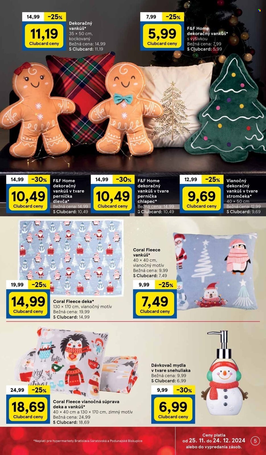 Leták TESCO hypermarket - 25.11.2024 - 24.12.2024. Strana 5