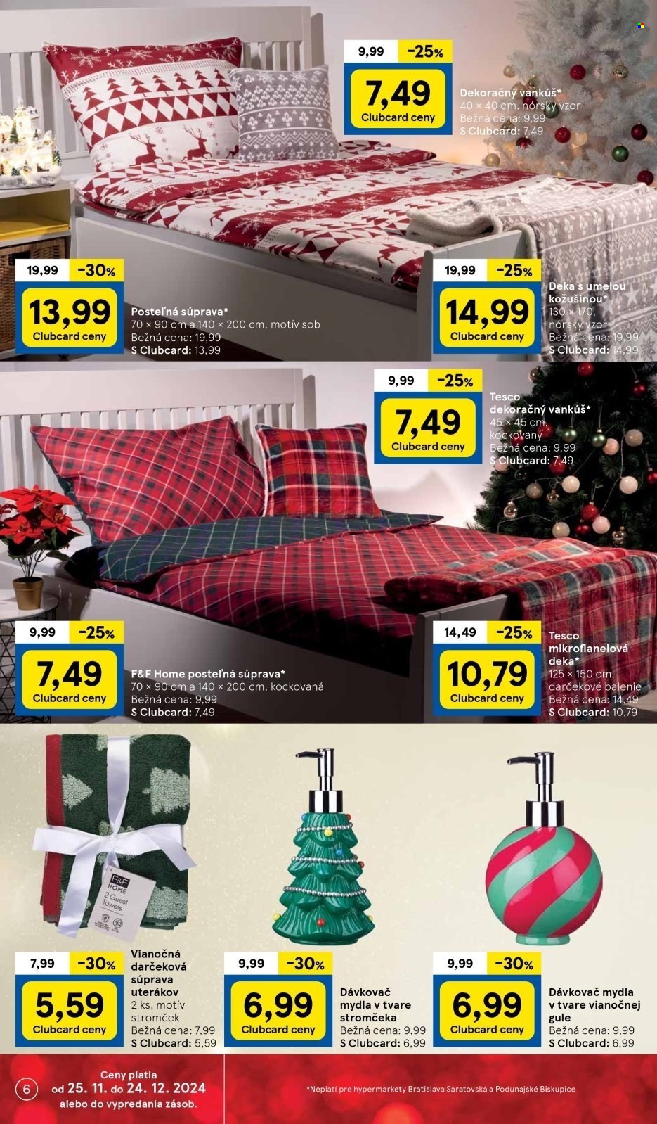 Leták TESCO hypermarket - 25.11.2024 - 24.12.2024. Strana 6