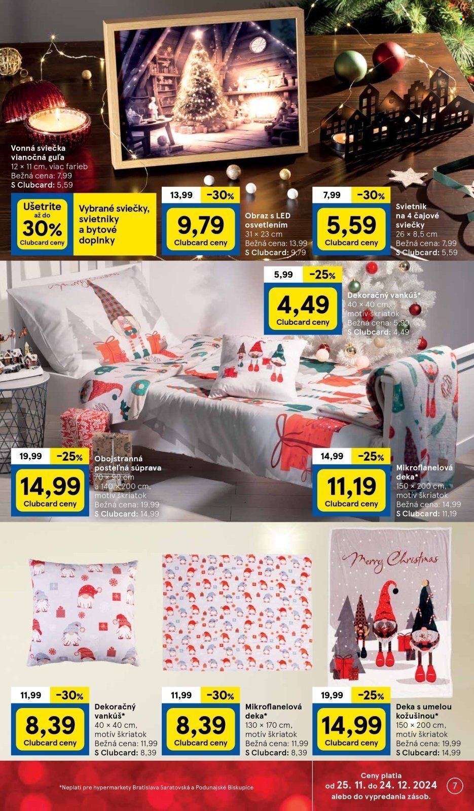 Leták TESCO hypermarket - 25.11.2024 - 24.12.2024. Strana 7
