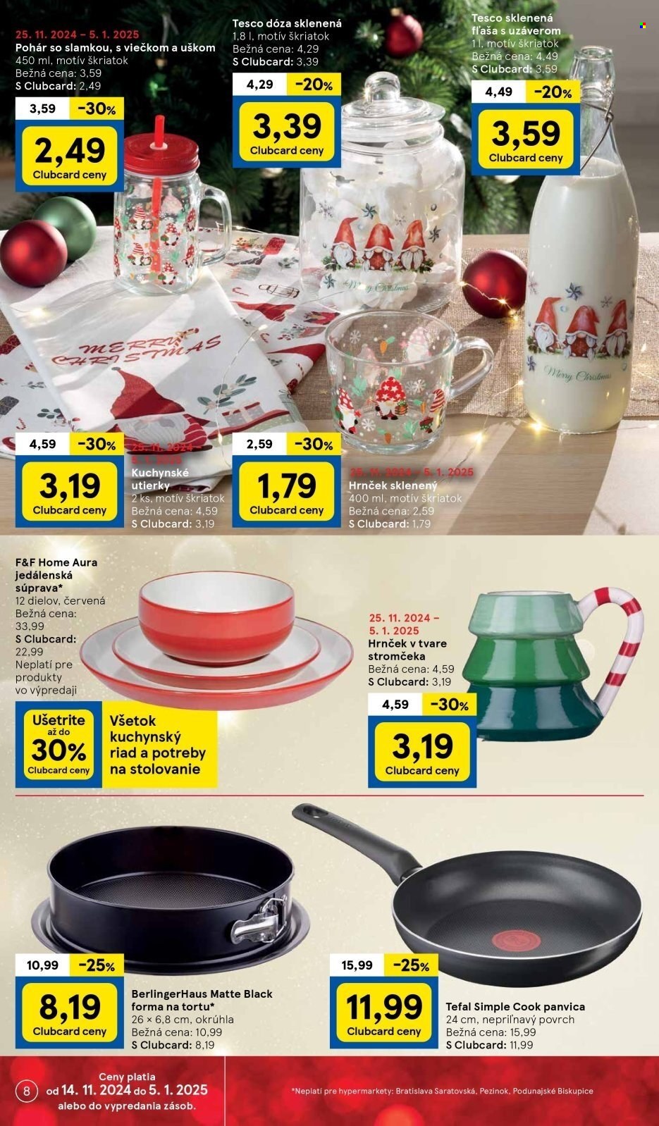 Leták TESCO hypermarket - 25.11.2024 - 24.12.2024. Strana 8