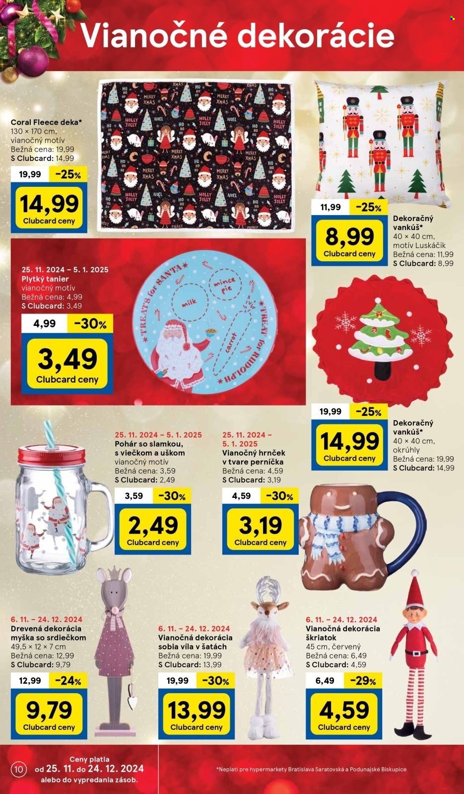 Leták TESCO hypermarket - 25.11.2024 - 24.12.2024. Strana 10