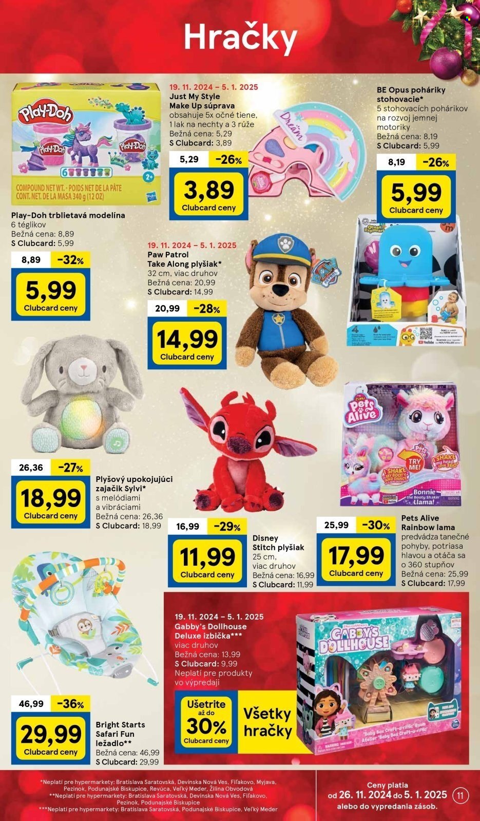 Leták TESCO hypermarket - 25.11.2024 - 24.12.2024. Strana 11