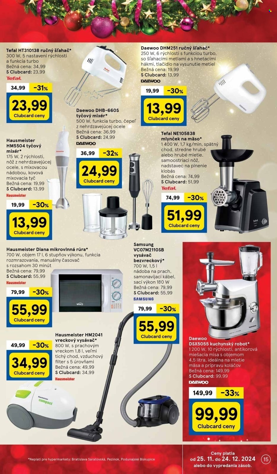 Leták TESCO hypermarket - 25.11.2024 - 24.12.2024. Strana 15