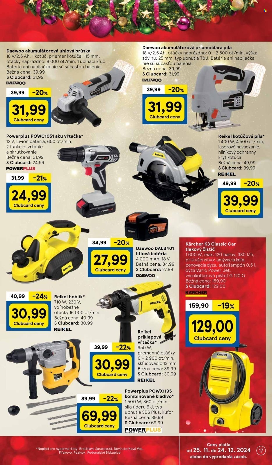 Leták TESCO hypermarket - 25.11.2024 - 24.12.2024. Strana 17