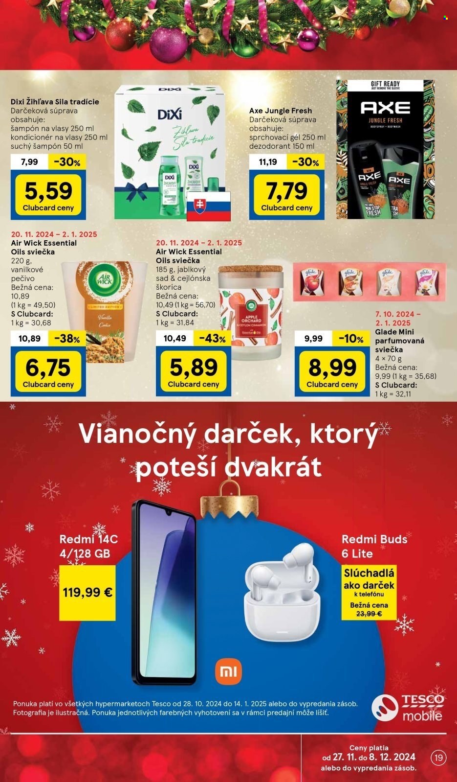 Leták TESCO hypermarket - 25.11.2024 - 24.12.2024. Strana 19