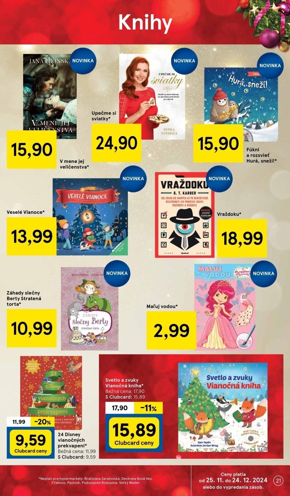 Leták TESCO hypermarket - 25.11.2024 - 24.12.2024. Strana 21