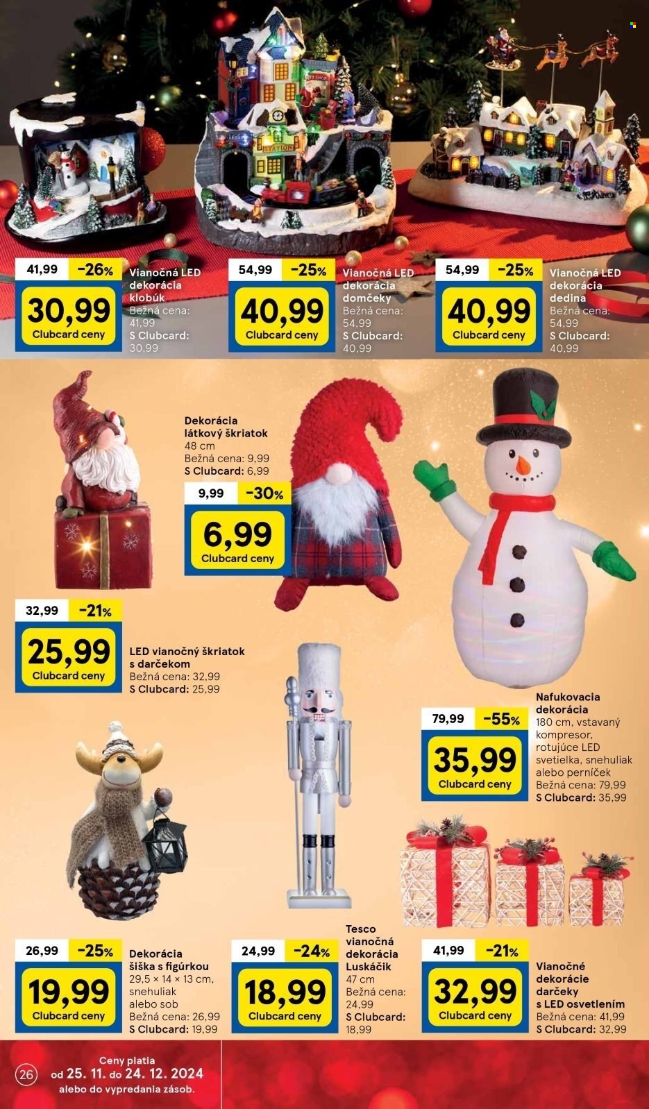 Leták TESCO hypermarket - 25.11.2024 - 24.12.2024. Strana 26