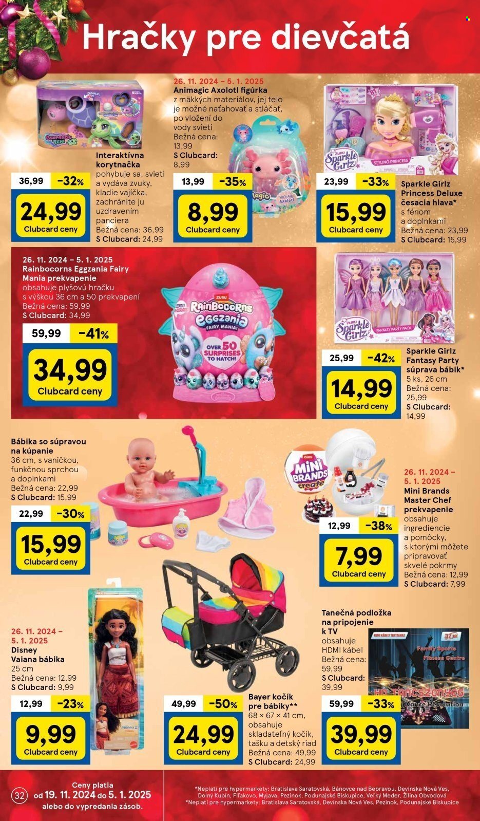 Leták TESCO hypermarket - 25.11.2024 - 24.12.2024. Strana 32