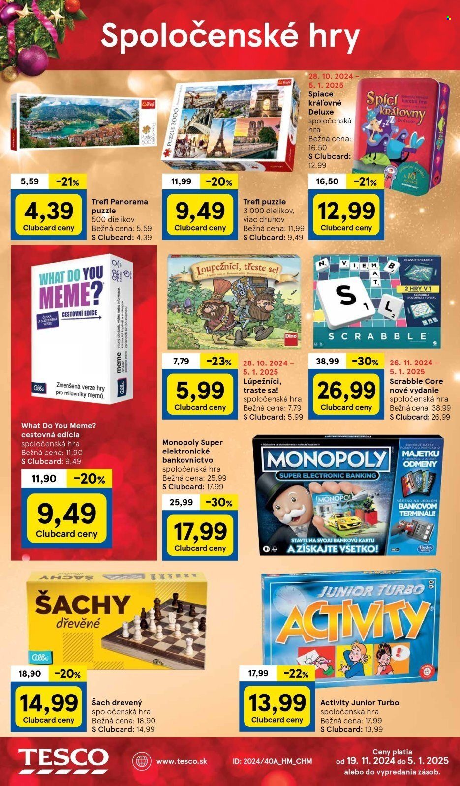 Leták TESCO hypermarket - 25.11.2024 - 24.12.2024. Strana 34