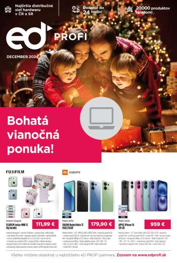 Leták eD PROFI - 1.12.2024 - 31.12.2024.