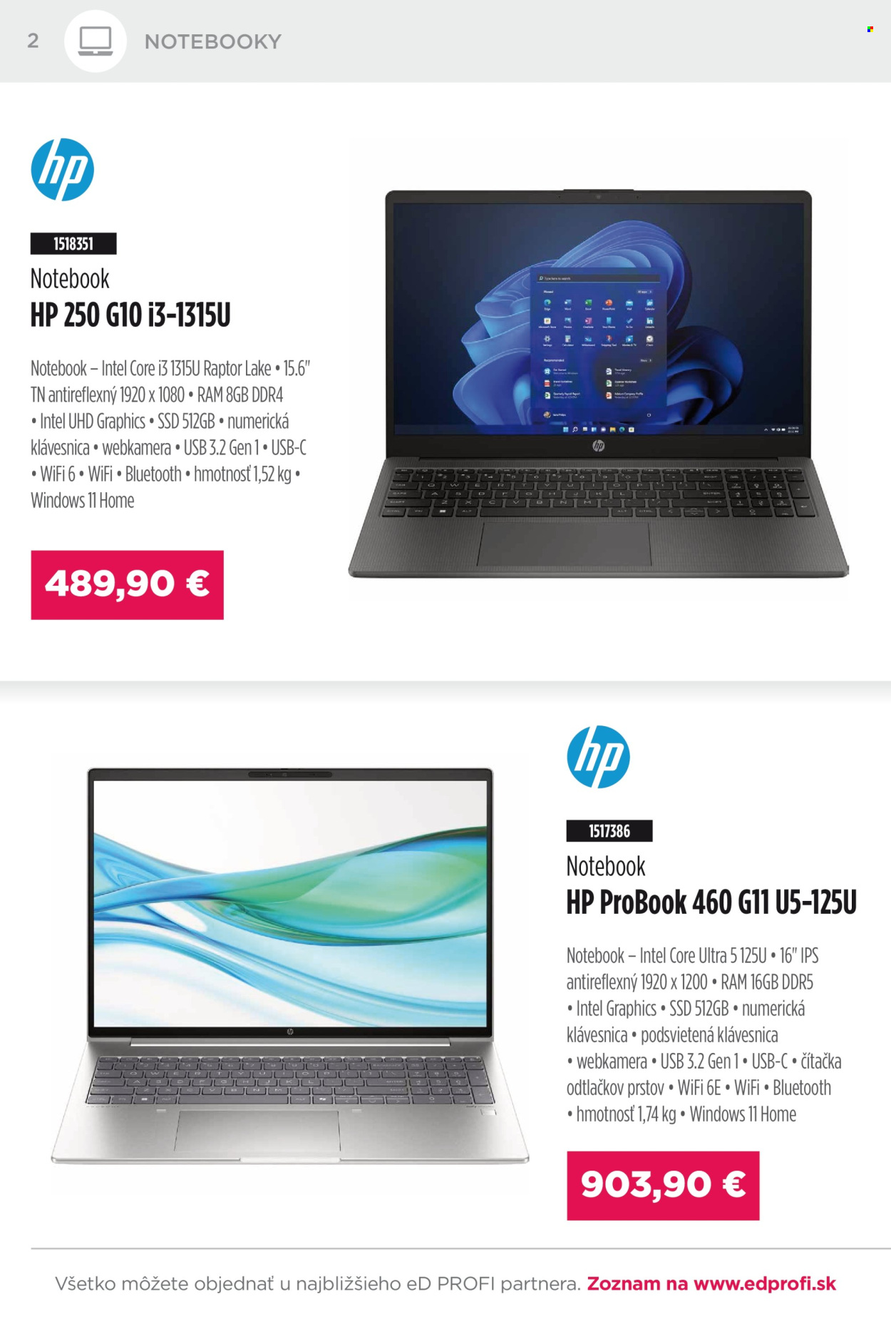 Leták eD PROFI - 1.12.2024 - 31.12.2024. Strana 2