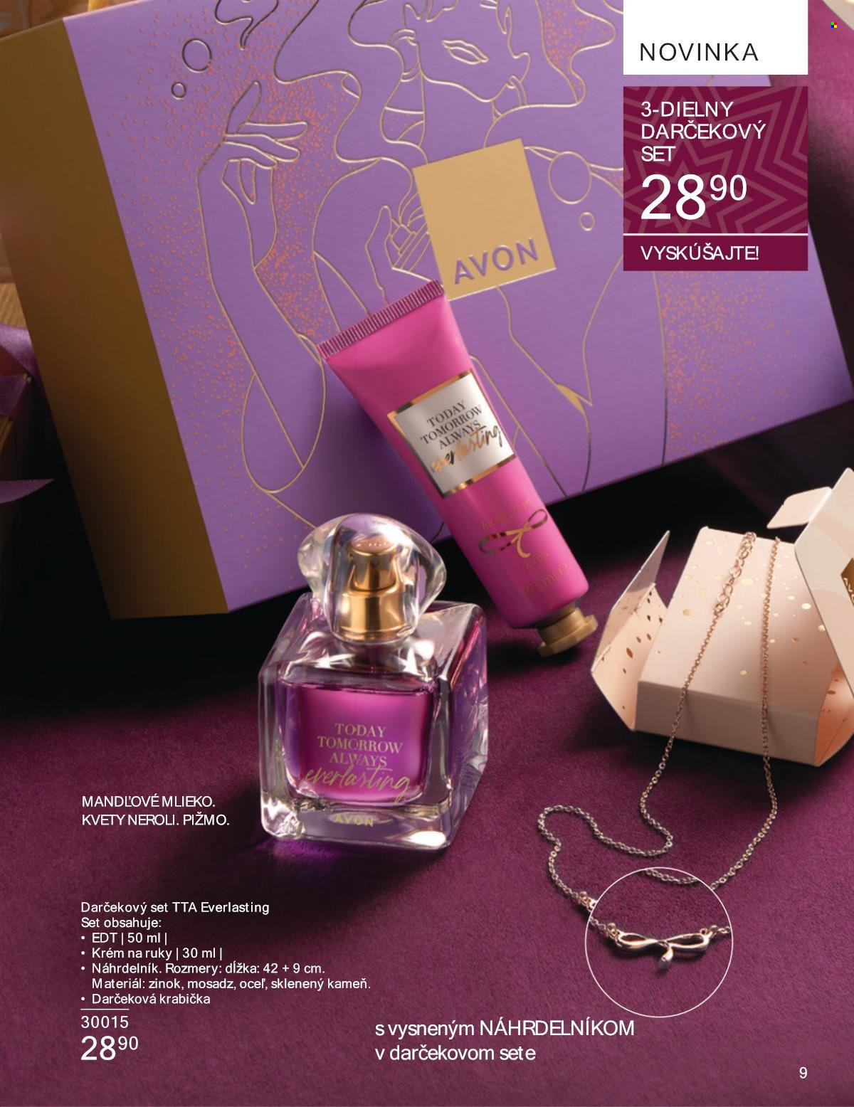 Leták Avon - 1.12.2024 - 31.12.2024. Strana 9