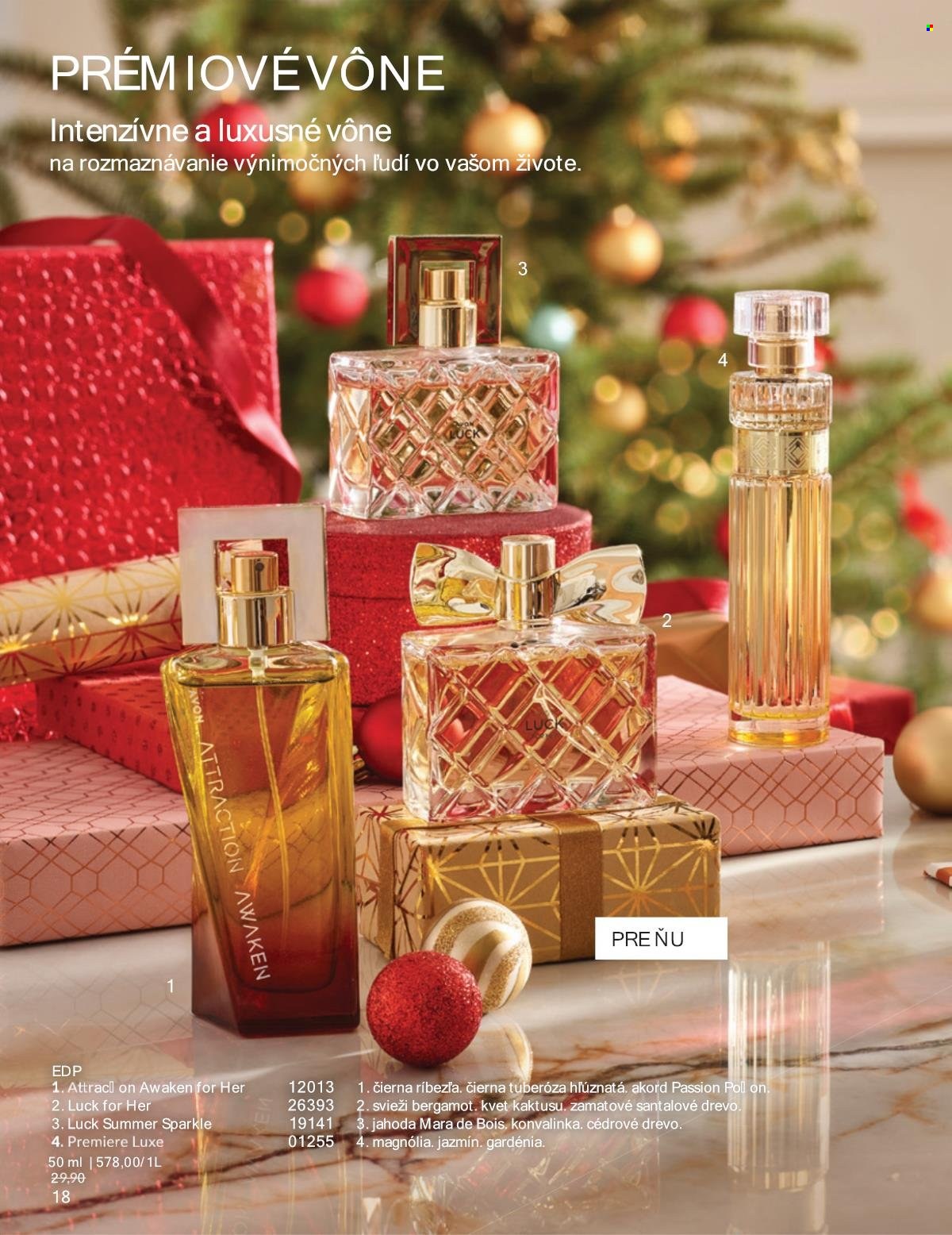 Leták Avon - 1.12.2024 - 31.12.2024. Strana 18