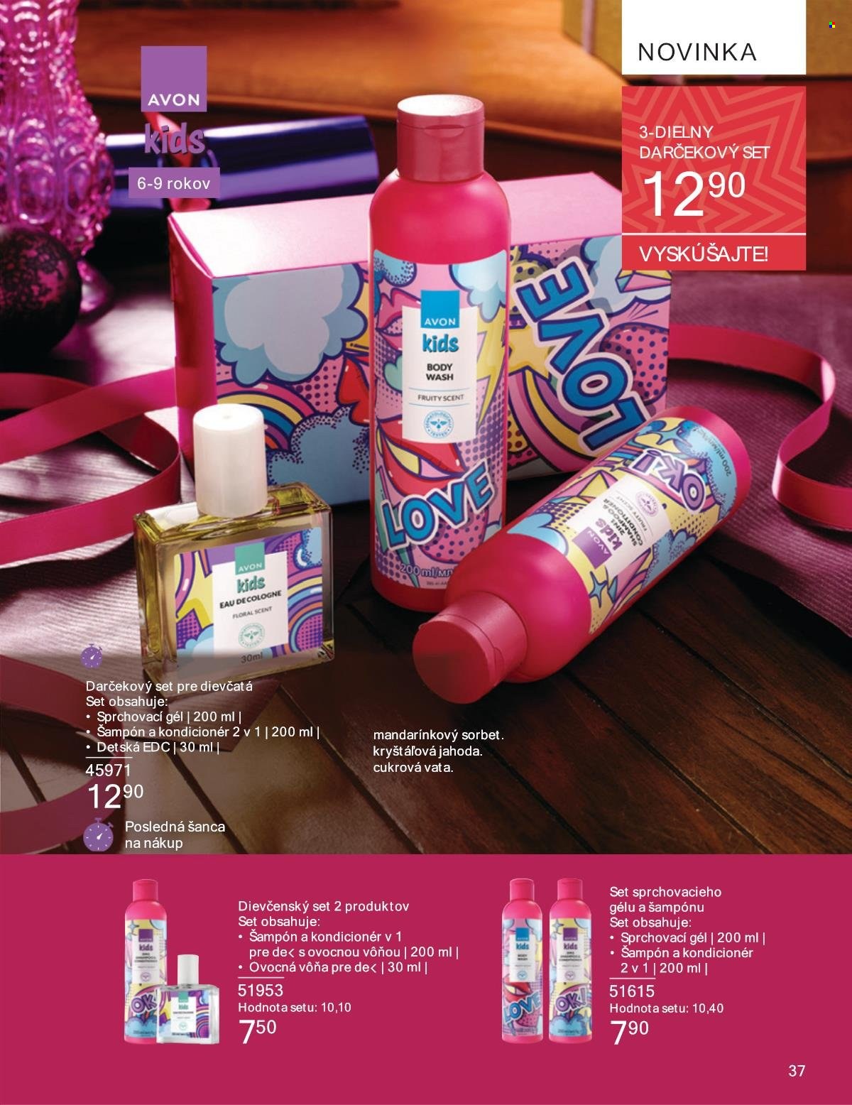 Leták Avon - 1.12.2024 - 31.12.2024. Strana 37